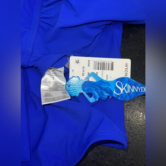 NEW MIRACLESUIT SKINNY DIPPERS BLUE TOTALLY ADJUSTABLE SEXY ONE PEICE SZ S - Picture 6 of 8